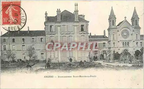 Cartes postales Angers Etablissement Saint Martin la Foret