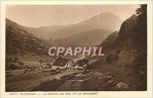 Cartes postales Bussang La Route du Col et le Drumont