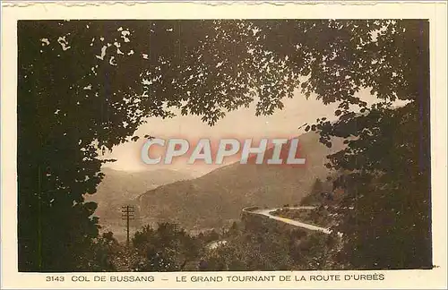 Cartes postales Col de Bussang Le grand tournant de la Route d'Urbes