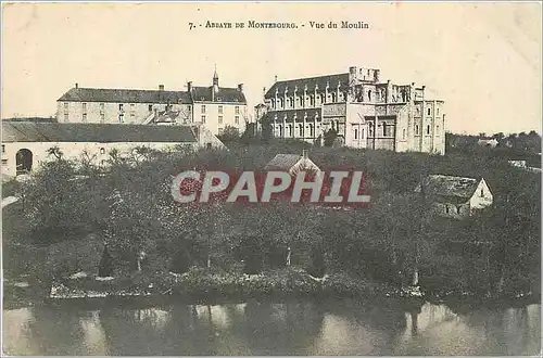 Ansichtskarte AK Abbaye de Montebourg Vue du Moulin