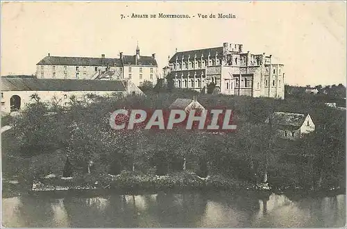 Cartes postales Abbaye de Montebourg Vue du Moulin