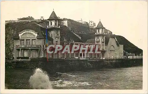 Cartes postales moderne Granville Manche Le Casino a mer haute