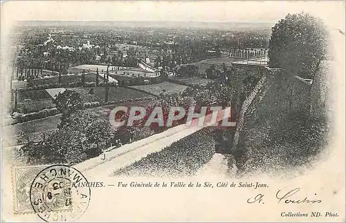 Ansichtskarte AK Avranches Vue Generale de la Vallee de la See Cote de Saint Jean