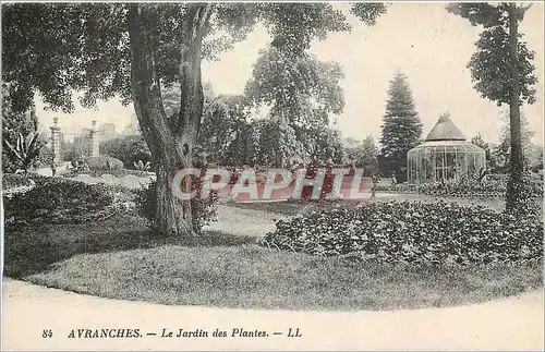 Cartes postales Avranches Le Jardin des Plantes
