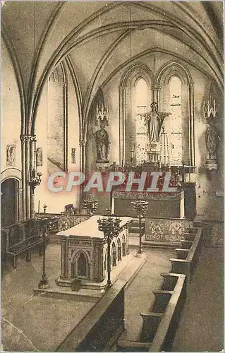 Cartes postales Biville Manche Interieur de l'Eglise et Tombeau du Bienheureux Thomas Helye