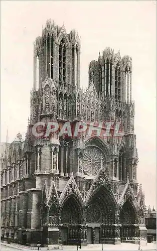 Cartes postales moderne Reims Marne La Cathedrale