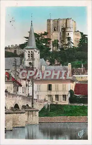 Cartes postales moderne Montrichard Le Chateau vu de la rive gauche du Cher