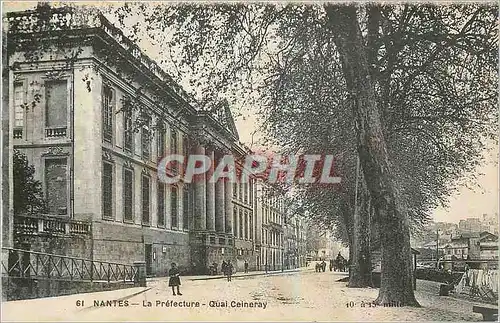 Cartes postales Nantes La Prefecture Quai Ceineray