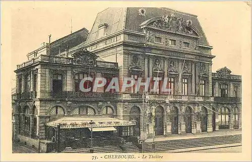 Cartes postales Cherbourg Le Theatre