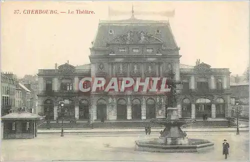 Cartes postales Cherbourg Le Theatre