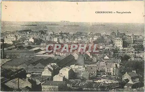 Ansichtskarte AK Cherbourg Vue generale