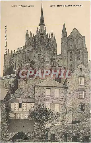 Cartes postales Mont Saint Michel