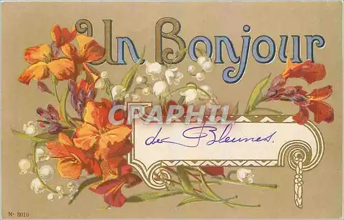 Cartes postales Un Bonjour de Bleunes