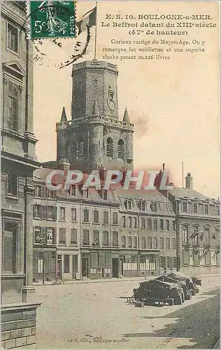 Cartes postales Boulogne s Mer Le Beffroi