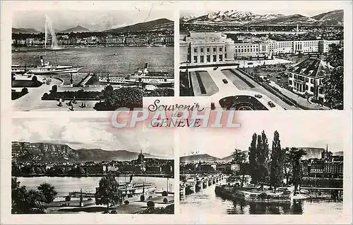 Cartes postales Souvenir de Geneve