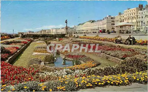 Moderne Karte Sunken Gardens and Peace Statue Brighton