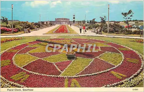 Cartes postales moderne Floral Clock Southsea