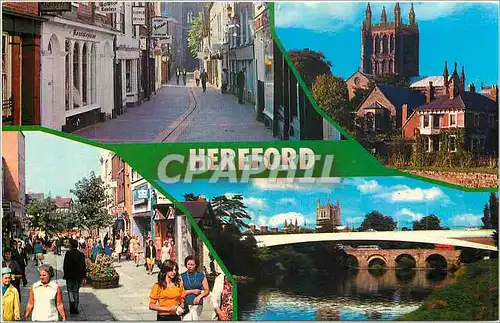 Moderne Karte Hereford