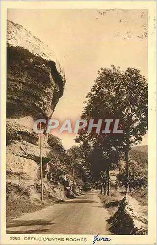 Cartes postales Defile d'entre Roches Jura