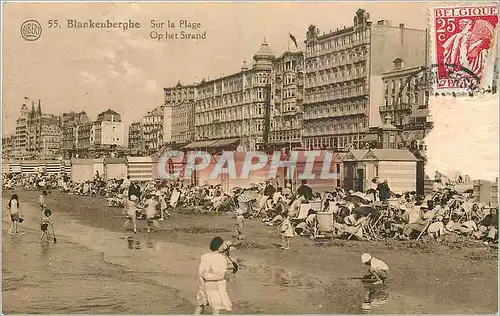 Cartes postales Blankenberghe Sur la Plage