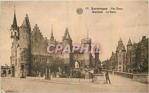 Cartes postales Antwerpen Het Steen