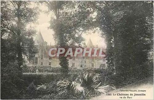 Ansichtskarte AK Le Chateau de Josselin vu du Parc