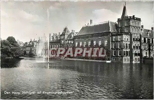 Cartes postales moderne Den Haag Hofvijver m Regeringsbebouwen