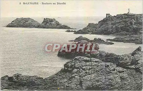 Cartes postales St Lunaire Rochers au Decolle