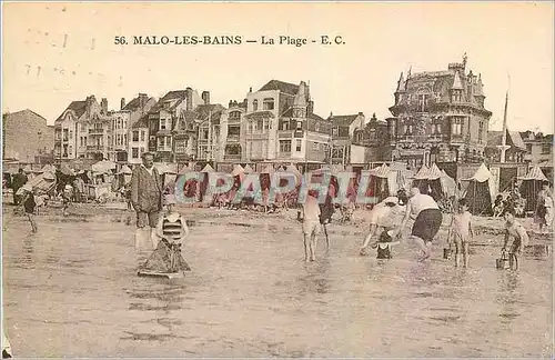 Cartes postales Malo les Bains La Plage