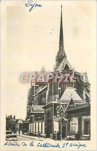 Ansichtskarte AK Dijon Abside de la Cathedrale Saint Benigne