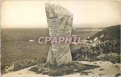 Moderne Karte Plouha C du N Plage Bonaparte Le Monument a la Gloire