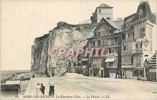 Ansichtskarte AK Mers les Bains Les Dernieres Villas La Falaise