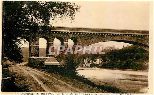 Cartes postales Environs de Roanne