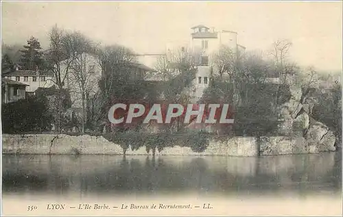 Cartes postales Lyon L'lle Barbe Le Bureau de Recrutement