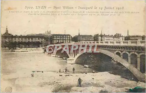 Cartes postales Lyon Pont Wilson