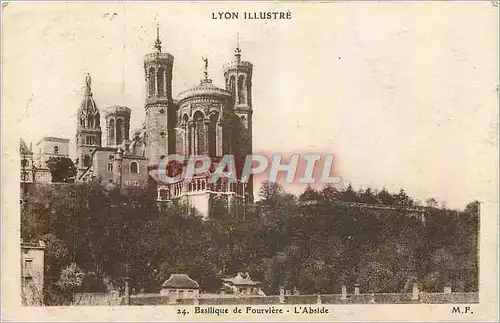 Ansichtskarte AK Lyon Basilique de Fourviere L'Abside