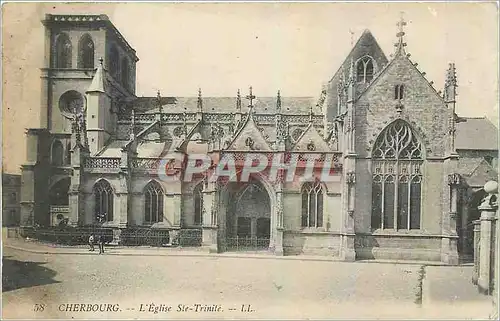 Cartes postales Cherbourg L'Eglise Ste Trinite