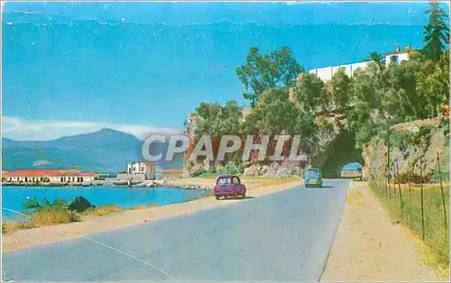 Moderne Karte Bejaia La Corniche