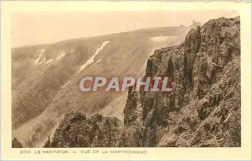 Cartes postales Le Hohneck Vue de la Martinswand