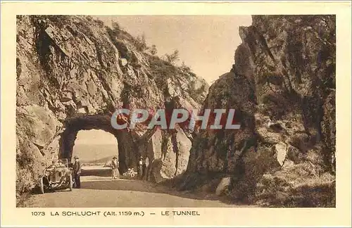 Cartes postales La Schlucht Le Tunnel
