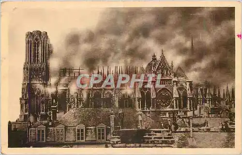 Cartes postales Cathedrale de Reims