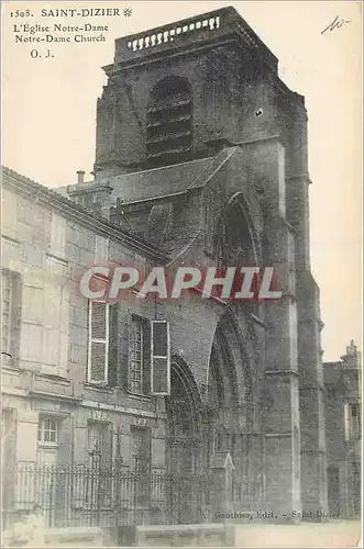 Ansichtskarte AK Saint Dizier L'Eglise Notre Dame