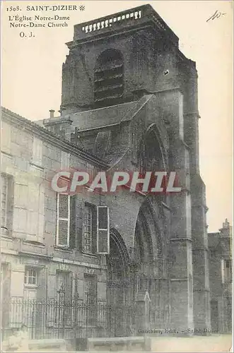 Cartes postales Saint Dizier L'Eglise Notre Dame