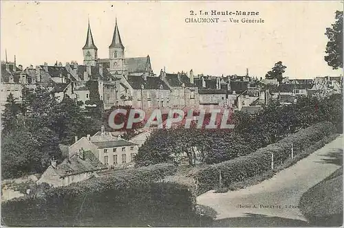 Ansichtskarte AK Chaumont Vue Generale