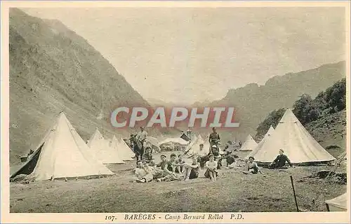 Cartes postales Bareges Camp Bernard Rollot Camoing