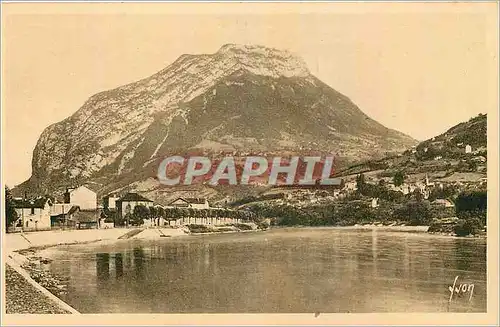 Cartes postales Grenoble Isere Le Casque de Neron et les bords de l'Isere