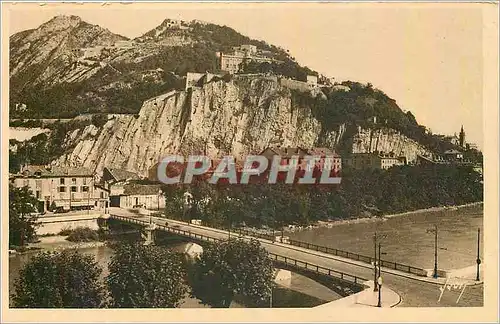 Cartes postales Grenoble Isere Les Forts de Rabot et de la Bastille et le Pont de France
