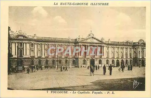 Cartes postales Toulouse Le Capitole Facade