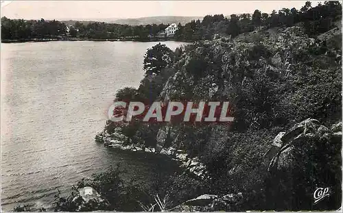 Moderne Karte L'Auvergne Gour d Tazenat