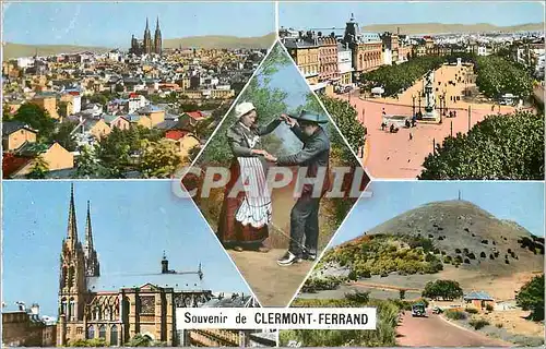 Cartes postales moderne Souvenir de Clermont Ferrand  Folklore
